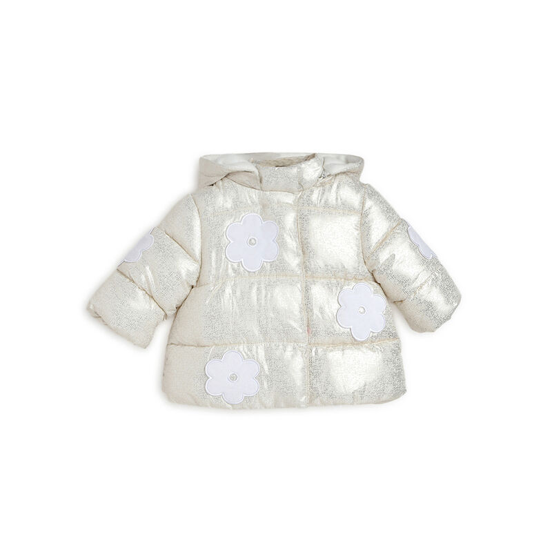 Girls Medium Natural Solid Jacket image number 0